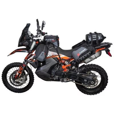 Tusk Excursion Rackless Luggage System w/ -Small Dry Duffel Tail Bag Standard Heat Shield For  690  2007-2010