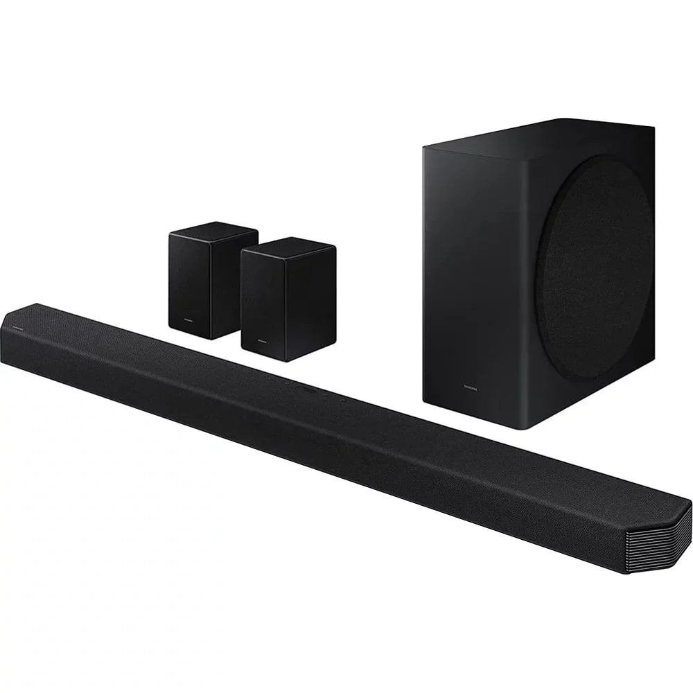 Open Box Samsung -/ 11.1.4ch Dolby Atmos Soundbar + Wireless Subwoofer & Rear Speakers 2021