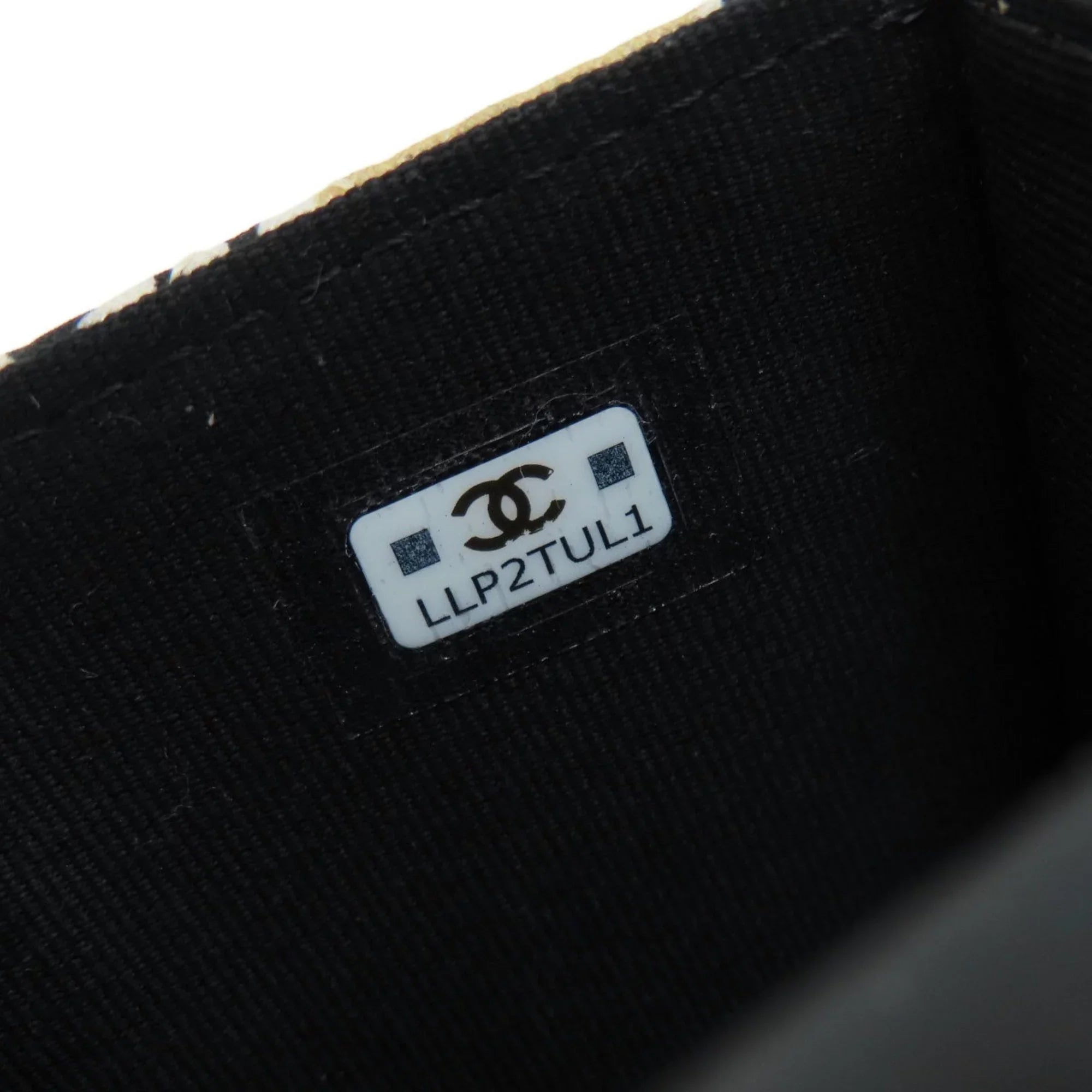 Pre-Owned Chanel Chain Shoulder Coco Mark Bag Cotton Women's  (Good)