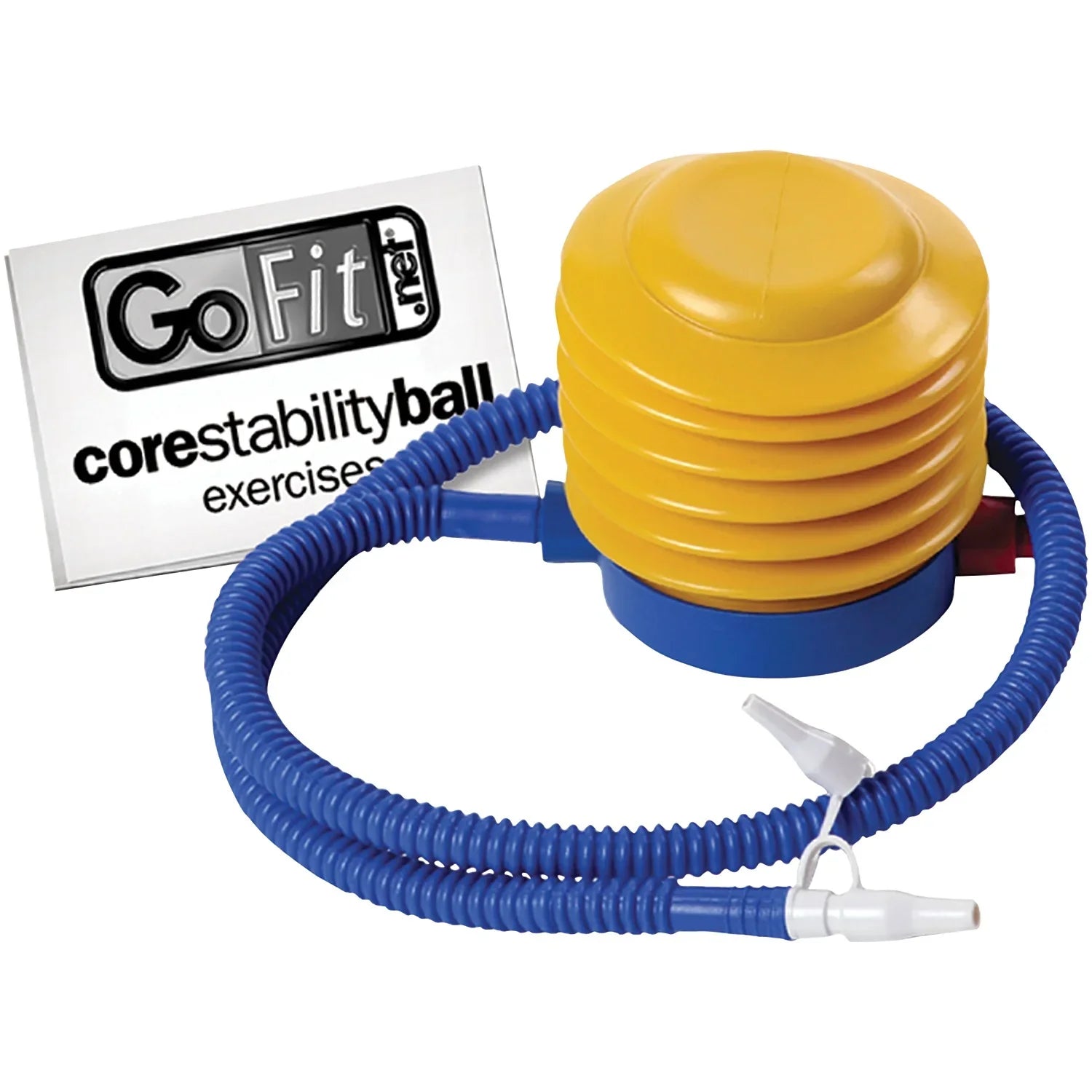 GoFit - ProGym Extreme & -75BALL Exercise Ball with Pump (75cm; Blue)