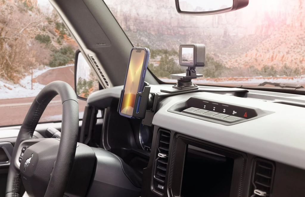 Scosche  ProClip Center Dash Phone Mount Compatible with 2021-2023 Ford Bronco SUVs (Mounting Base Only)