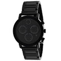 Movado Bold Evolution Black Chronograph Dial Black Stainless Steel Men's Watch 3600684
