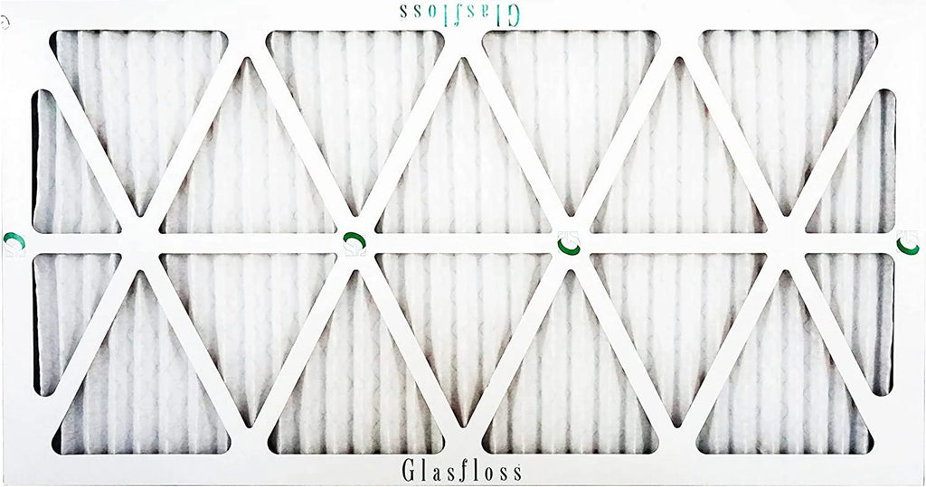 Glasfloss 12x26x1 -  10 -Qty:6 - Furnace Air Filter - Made in  (Actual Size: 11.5 x 25.5x7/8 inch)