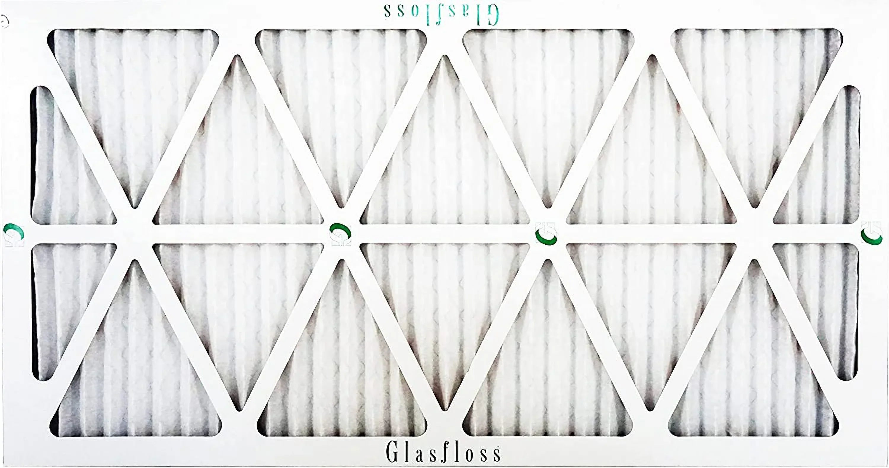 Glasfloss 12x26x1 -  10 -Qty:6 - Furnace Air Filter - Made in  (Actual Size: 11.5 x 25.5x7/8 inch)