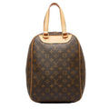 Pre-Owned Louis Vuitton Monogram Excursion Handbag  Brown  Leather Women's   (Good)