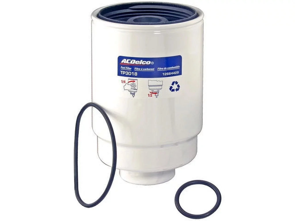 Fuel Filter - Compatible with 2001 - 2006, 2011 - 2016 Chevy Silverado 2500  2002 2003 2004 2005 2012 2013 2014 2015