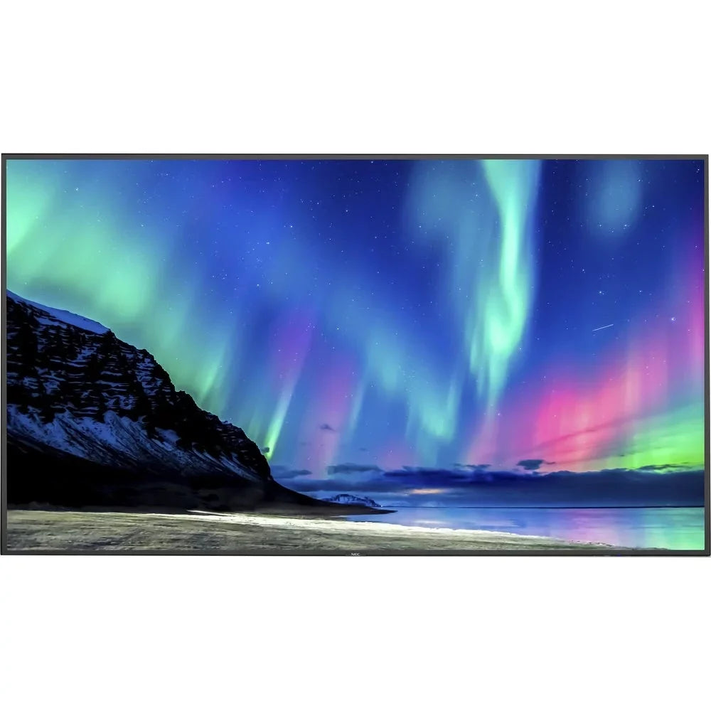 75"-Class 4K  Commercial   Display, Black