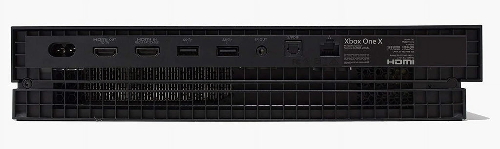 Microsoft Xbox One  1TB, 4K Ultra  Black Console Only with Headset   Bundle Used