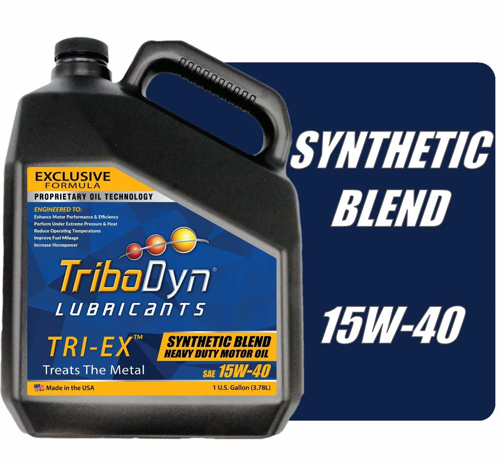 TriboDyn - Synthetic Blend 15W40 Diesel Oil - Gallon Bottle