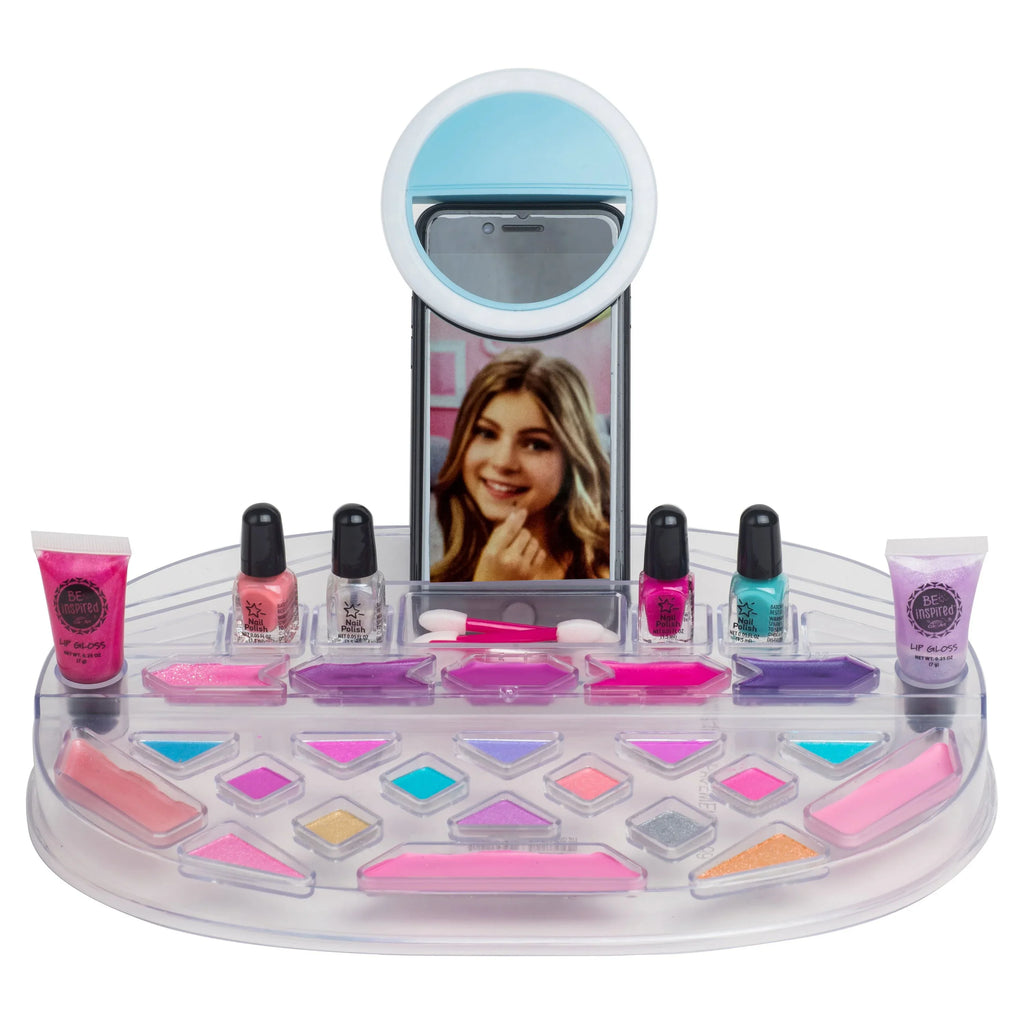 Cra--Art Be Inspired Light up Unisex Beauty Studio Makeup, Children Ages 8 and up