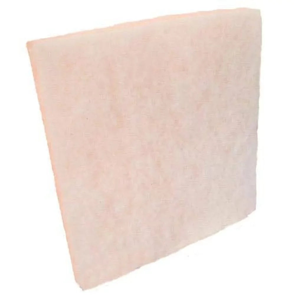 /Air Filter Media Roll, Orange/White  Polyester Media with a Heavy Dry Tackifier - 1 inch x 25 inch x 10 Foot