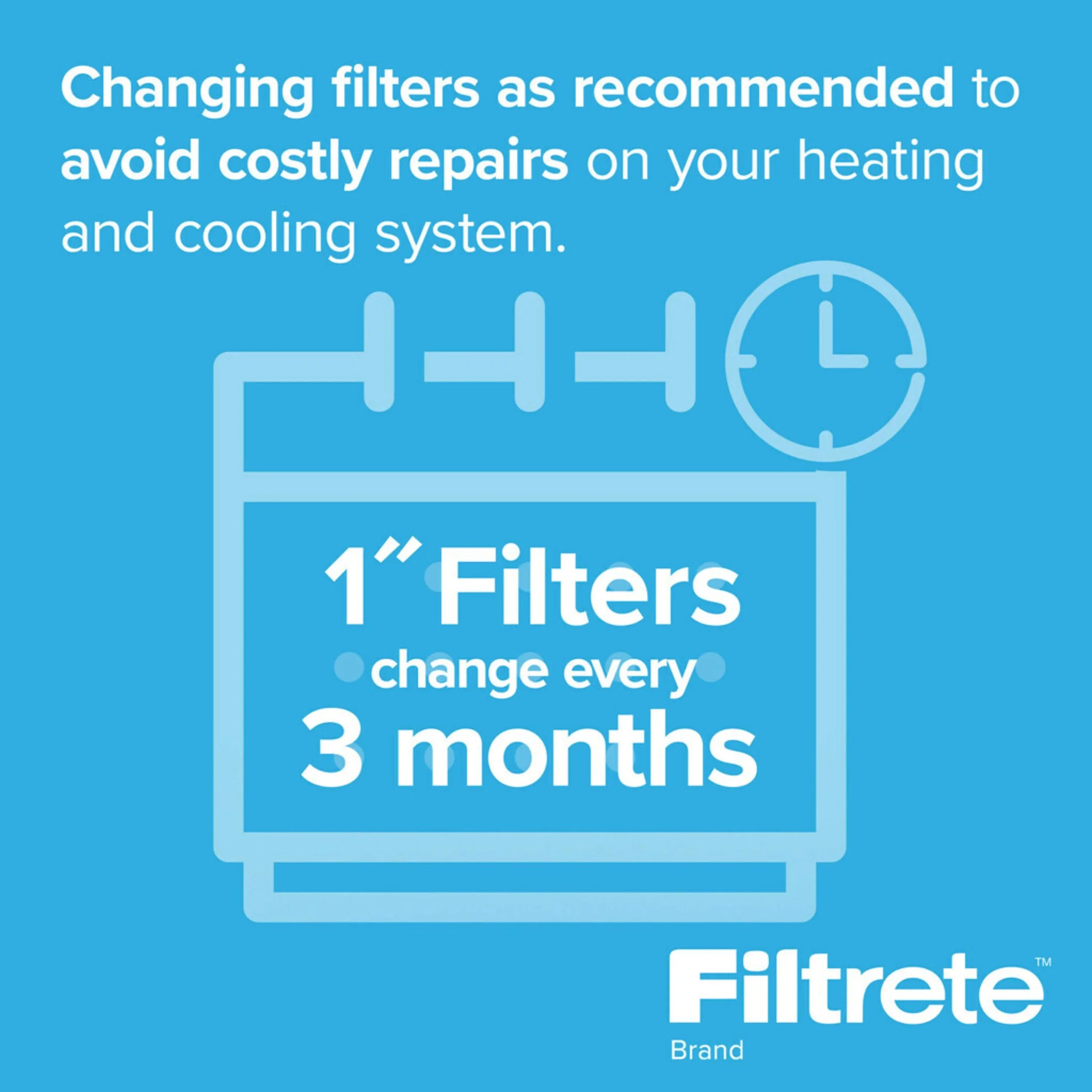 Filtrete by 3M, 20x22x1,  12, Advanced Allergen Reduction  Furnace Air Filter, Captures Allergens, Bacteria, Viruses, 1500 , 4 Filters