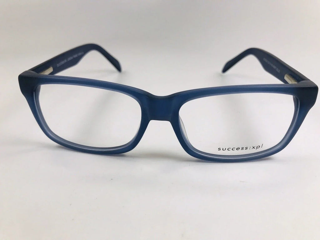 New Designer Inspired   Matte Blue  Eyeglasses 52mm with Case