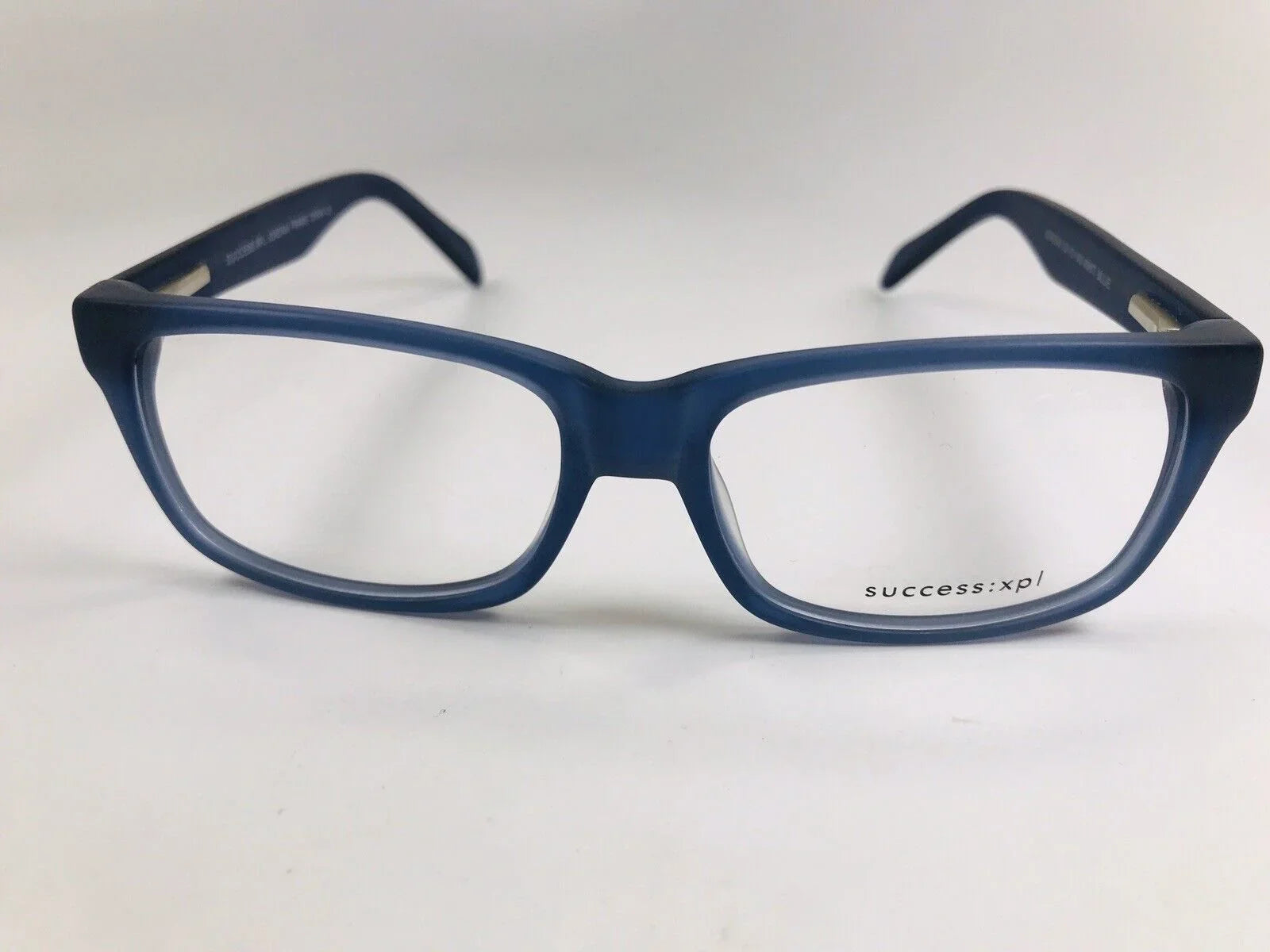 New Designer Inspired   Matte Blue  Eyeglasses 52mm with Case