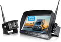 Wireless Backup Camera 7'' 1080P   Monitor  Waterproof Night Vision Parking System for /Truck/Trailer/Van/Bus