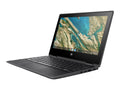 Chromebook x360 11  Education Edition - Flip design - Intel Celeron -  / up to 2.8 GHz - Chrome  -  Graphics 600 - 4   - 32  eMMC - 11.6"  touchscreen 1366 x 768 () - Wi-Fi 5 - chalkboard gray - kbd: