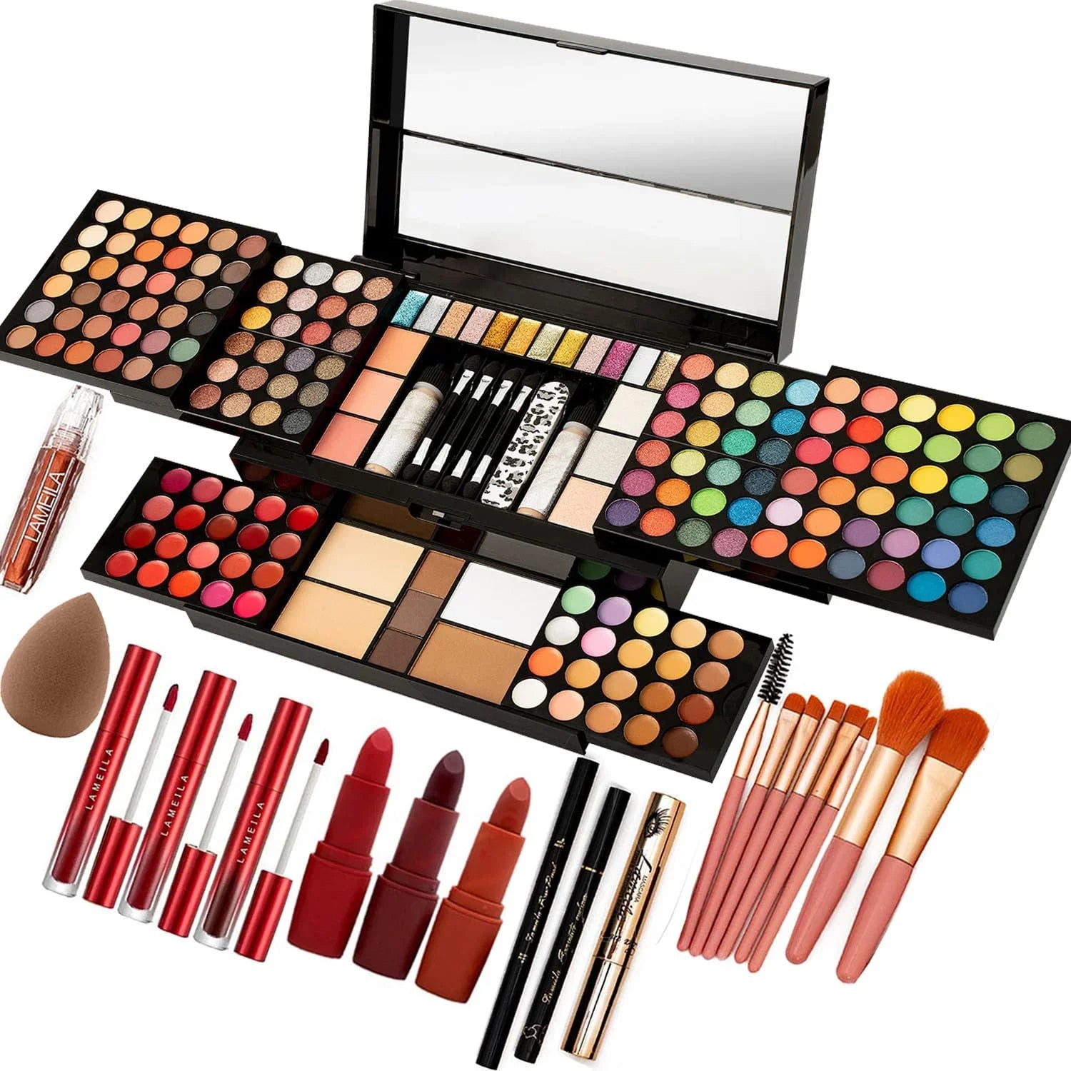 187 Colors Professional Makeup Kit,Makeup Sets Combination,All in One Makeup Kits for Women Full Kit - Makeup Gift Set for Women Girls