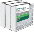 Filterbuy 16x25x5  8 Pleated   Furnace Air Filters for Trion Air Bear 255649-105 (3-Pack)