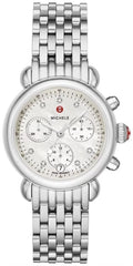 Michele -36 Chronograph Mother of Pearl Dial Date Stainless Steel Womens Watch