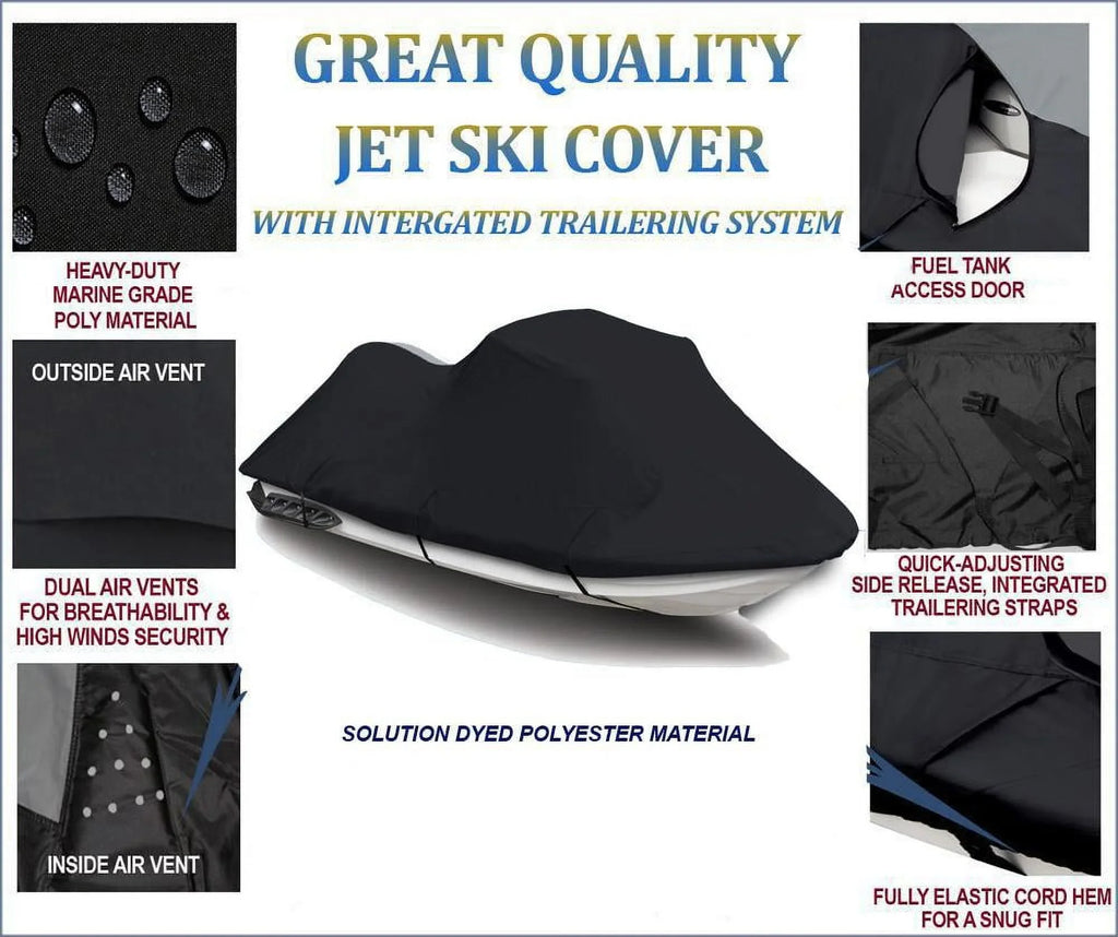 600D   Cover Compatible for Sea Doo Sea-Doo Bombardier Wake Pro 215 2009