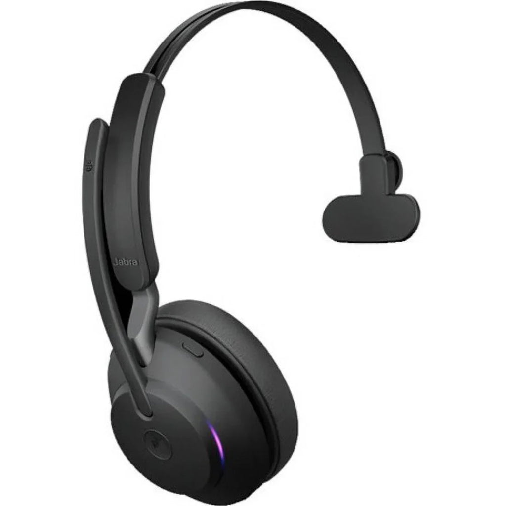 Jabra Evolve2 65 - -  Mono with Charging Stand - Connector Single Ear Headset - Black