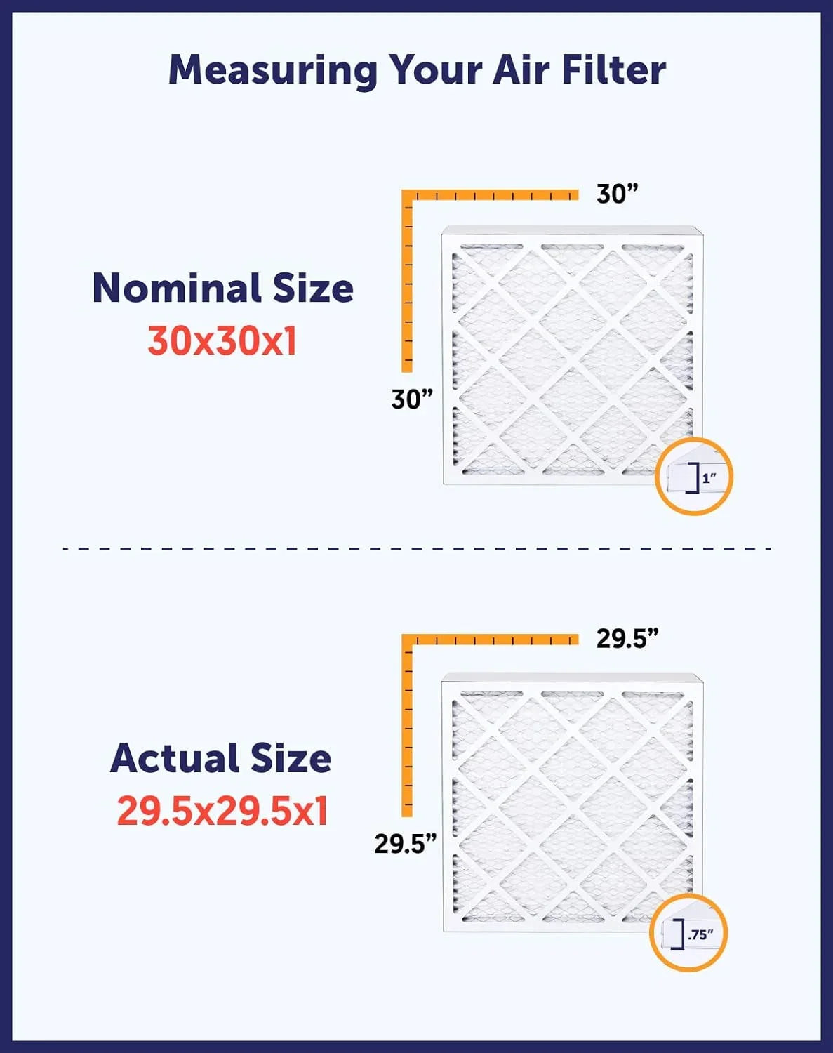Filter King 38x66.5x1 Air Filter | 4- |  8  Pleated / Furnace Filters |    | Actual Size: 38 x 66.5 x .75"