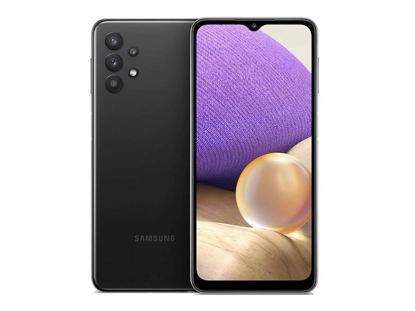 Restored Samsung - Galaxy  5G  Cellular 64GB Awesome Black (Refurbished)