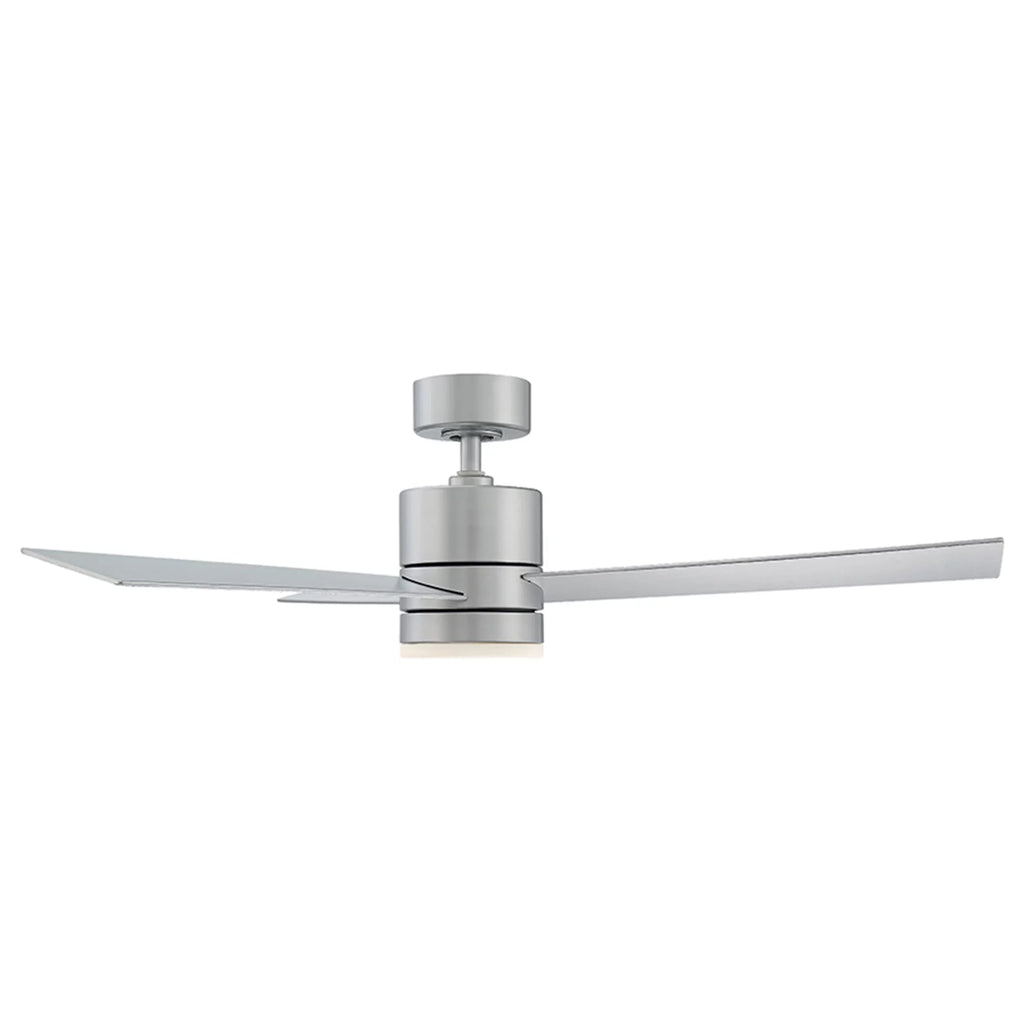 Axis Indoor and Outdoor 3-Blade Smart Ceiling Fan 52in Titanium with 3000K  Light Kit and Remote Control