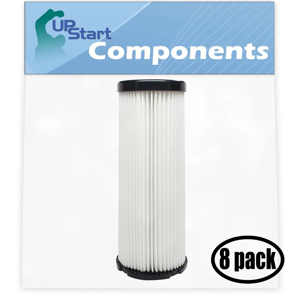 8-Pack Replacement for Dirt Devil Featherlite Bagless Upright  Vacuum  Filter - Compatible with Dirt Devil 3JC0280000,   Filter