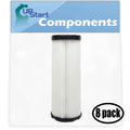 8-Pack Replacement for Dirt Devil Featherlite Bagless Upright  Vacuum  Filter - Compatible with Dirt Devil 3JC0280000,   Filter