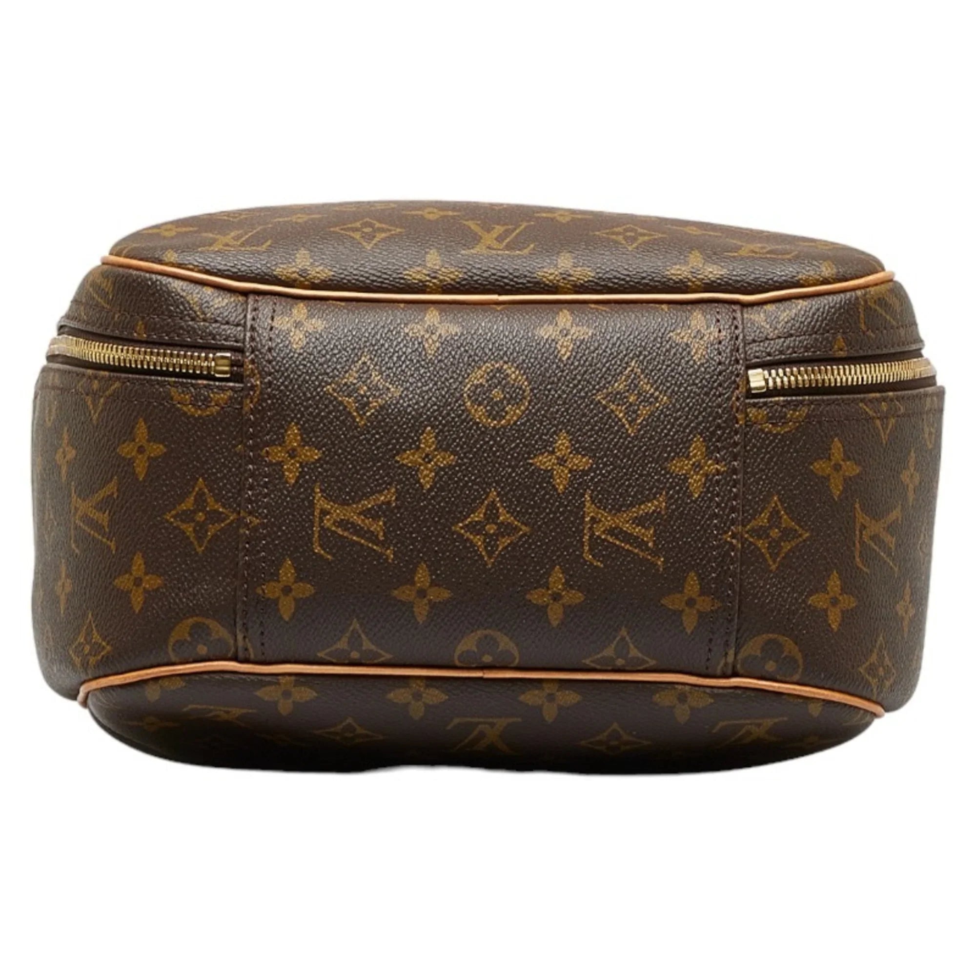 Pre-Owned Louis Vuitton Monogram Excursion Handbag  Brown  Leather Women's   (Good)