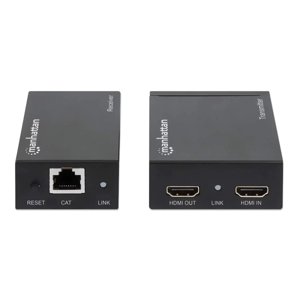 Manhattan 1080p  over Ethernet Extender Kit Up to 164 ft. with Single Cat6 Cable and  support