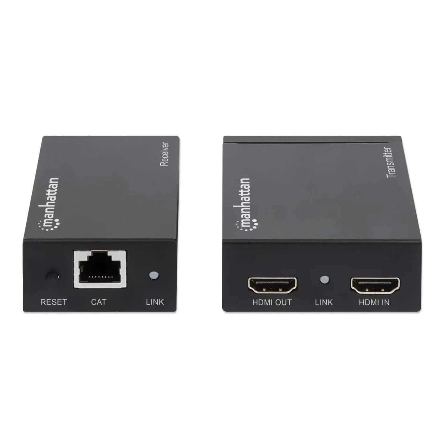 Manhattan 1080p  over Ethernet Extender Kit Up to 164 ft. with Single Cat6 Cable and  support