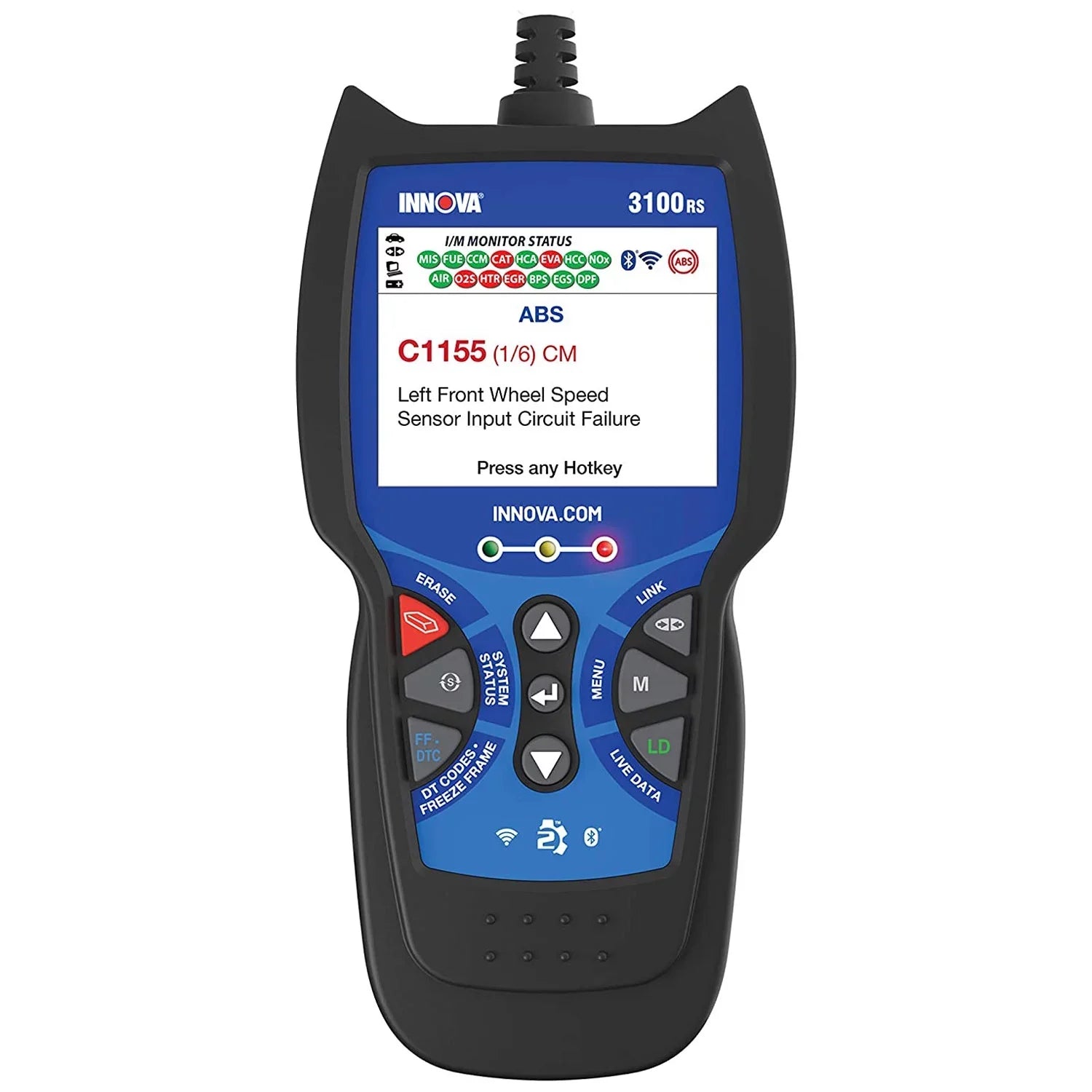 3100RS FixAssist Bluetooth Code Reader Vehicle Diagnostic Scanner