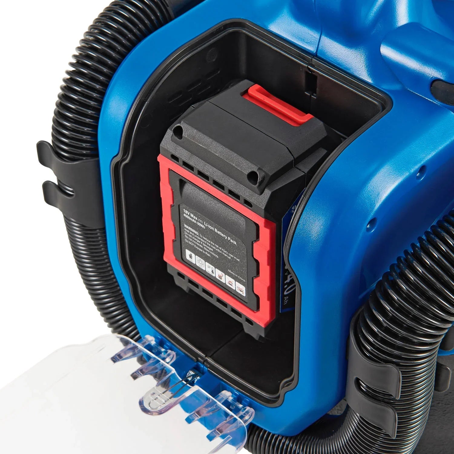Battery Powered  Wet/Dry Vacuum with Air Inflate Adapter, 2 Gallon Capacity