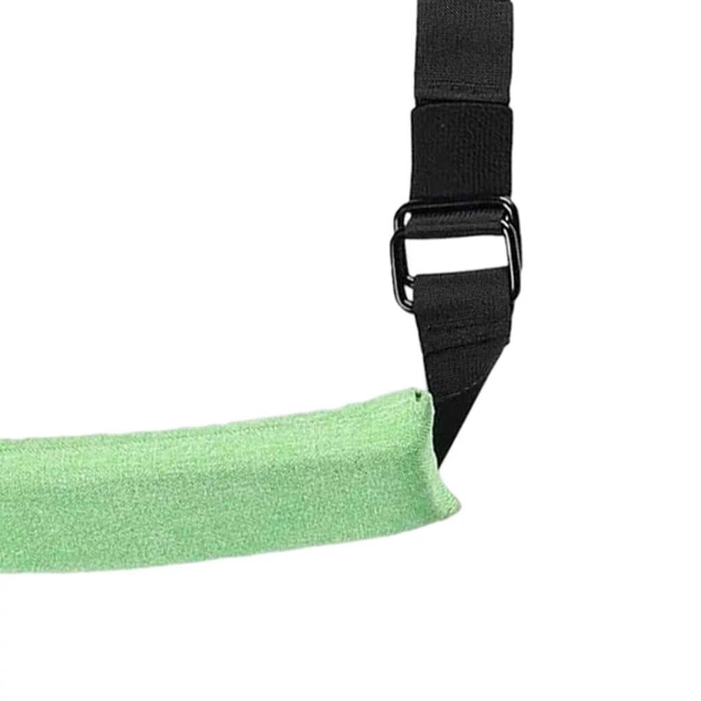 Hamstring Strap Exercise Ab Leg Padded Ankle Bar Door Anchor Equipment Sit Up Assistant Bar for Workout Unisex Muscle Building Weight Losing