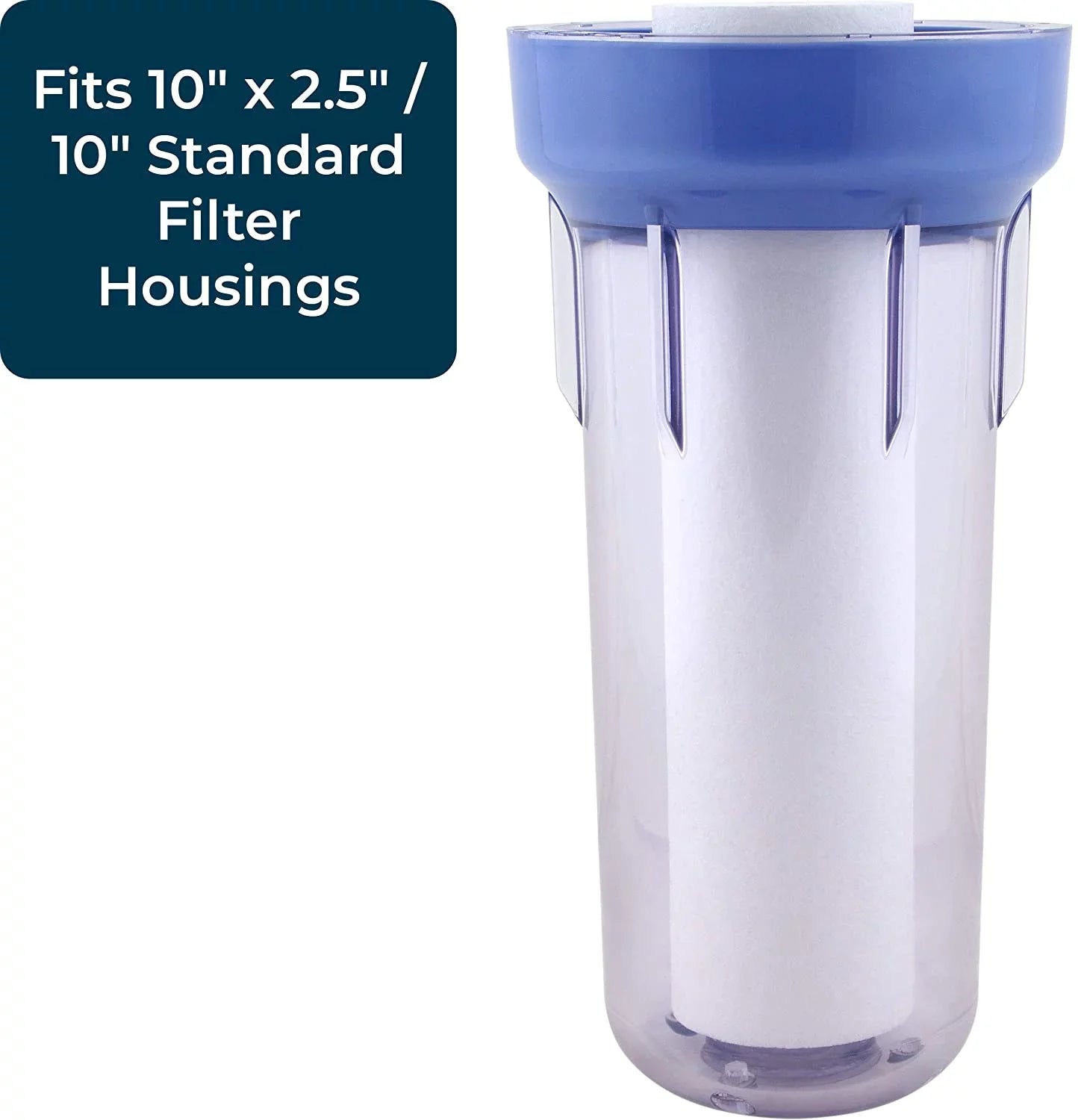 SpiroPure - 10x2.5 50 Micron Spun Melt-Blown Polypropylene Sediment Water Filter Cartridge -25-1050 (Case of 24)