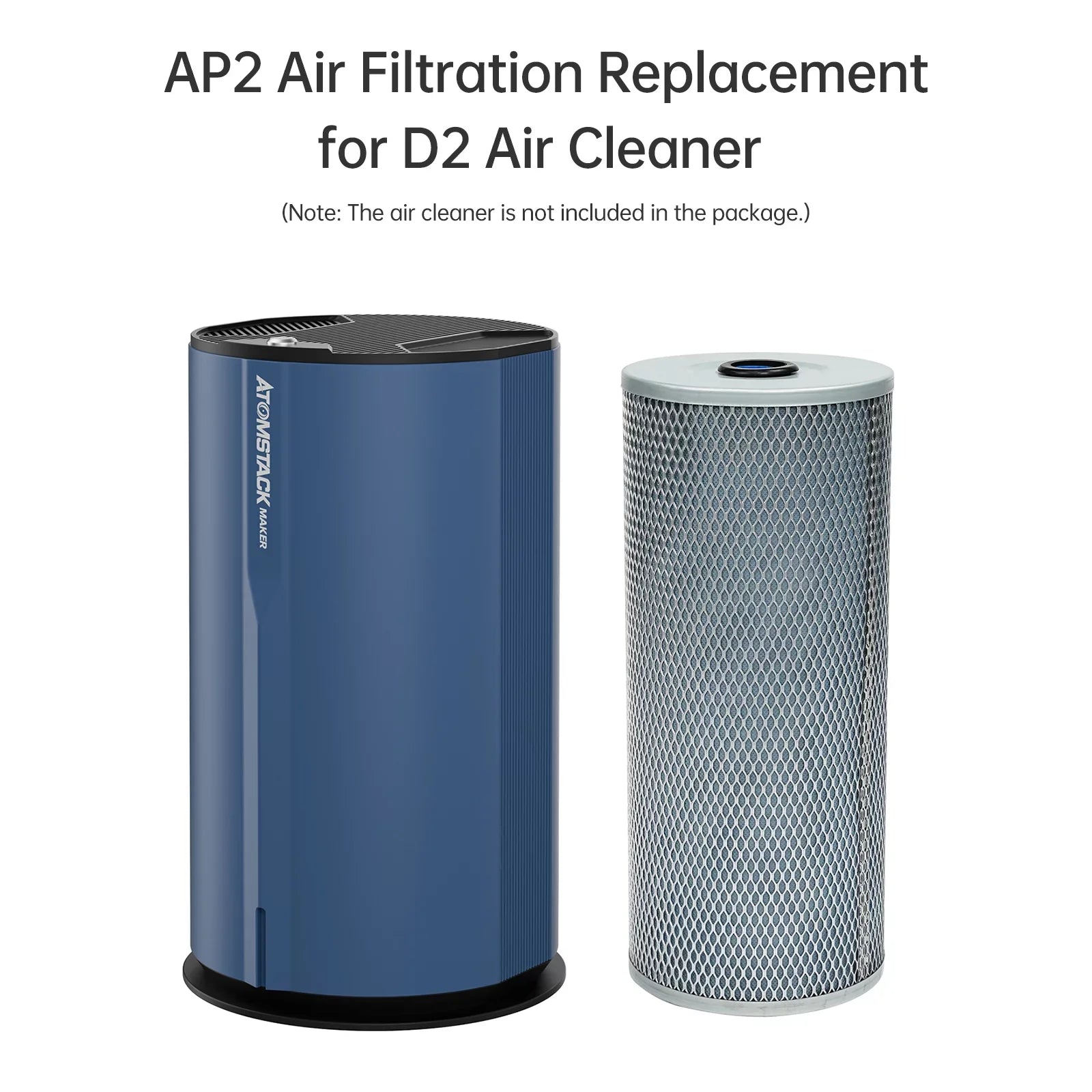 Atomstack Maker Filtration,Air Cleaner With Filter 99.97% Efficient Rate Easy To 8-layer Filter 99.97% Cleaner With 8-layer 99.97% Efficient Rate Ap2 Air With 8-layer Filter Easy To Install Maker