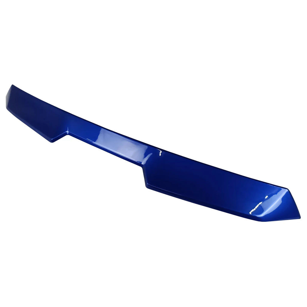 Ikon Motorsports Roof + Trunk Spoiler Compatible With 2022-2023 Subaru  Toyota , Painted # Wr Blue Pearl/World Rally Blue   Style Rear Window Visor Wing +  Style Trunk Spoiler