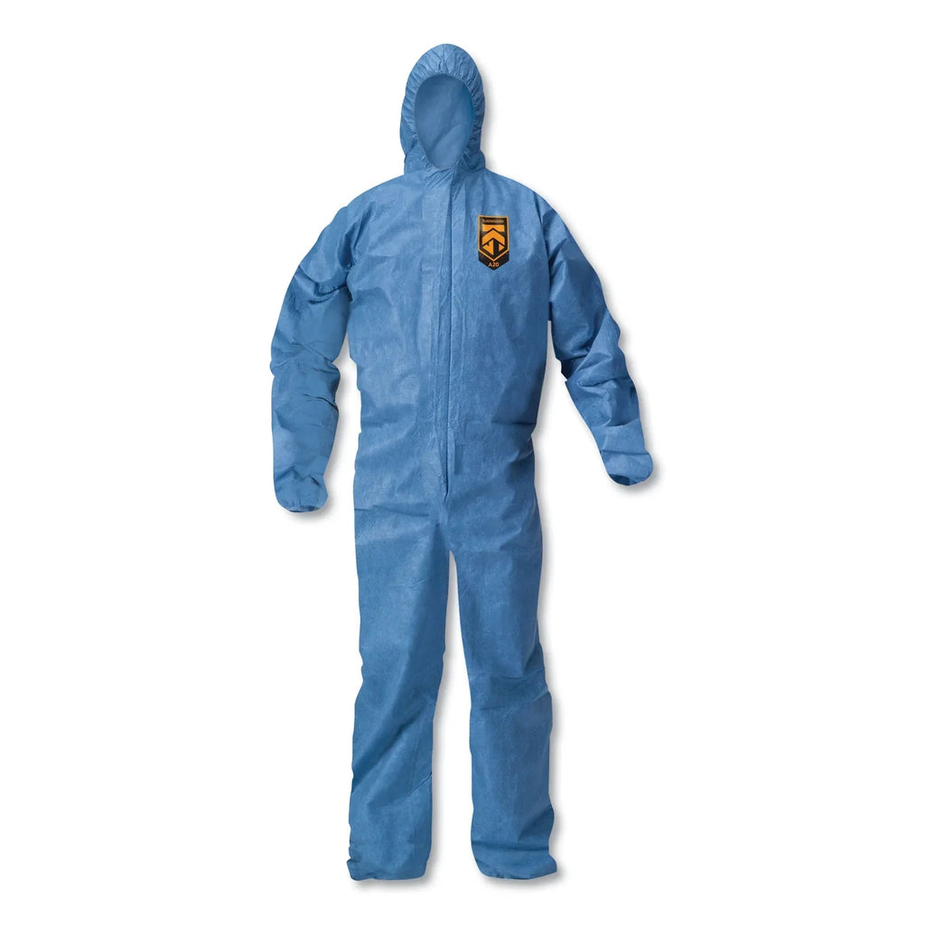 Kleenguard™  Breathable Particle Protection Coveralls, -large, Blue, 24/carton  Kcc58514