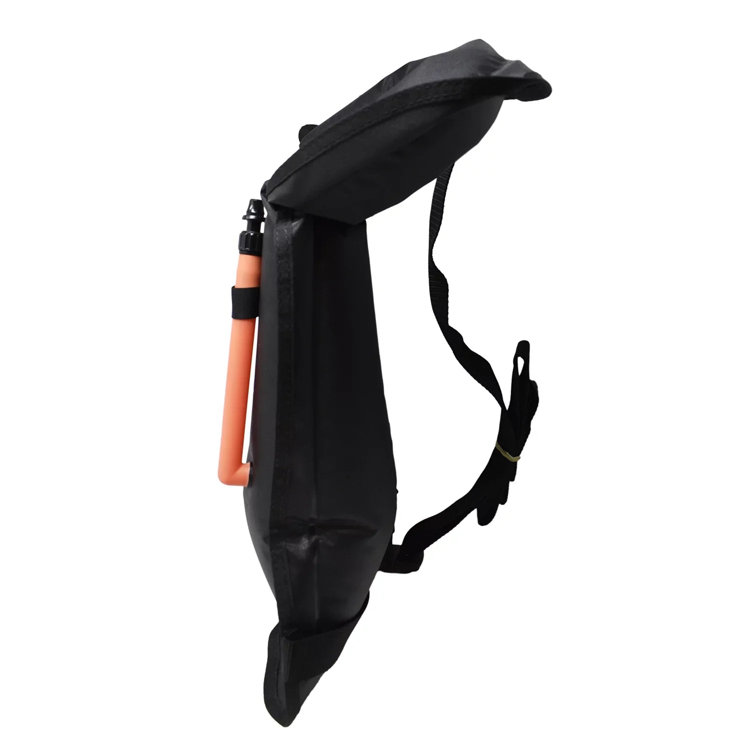 Scuba Choice Adult Black Snorkel Vest w/ Name Box, -Large