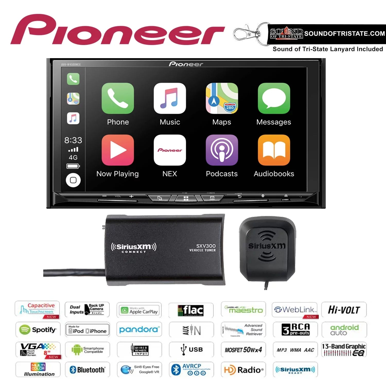 Restored Premium Pioneer - w/ SiriusXM  (Refurbished)