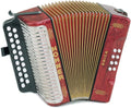 Hohner Accordions Erica  Two-Row Accordion Pearl Red