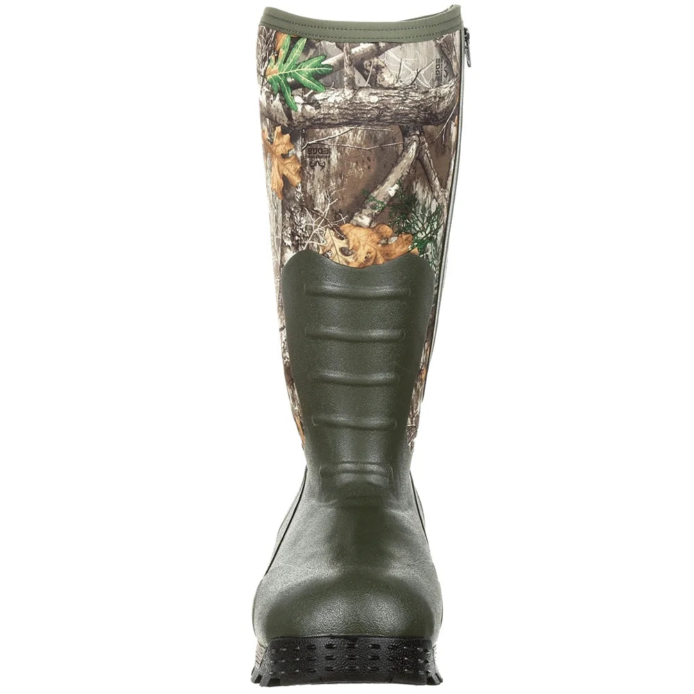 Rocky  Mens Sport Pro 16 Inch Rubber Insulated Waterproof Outdoor  Casual Boots   Mid Calf