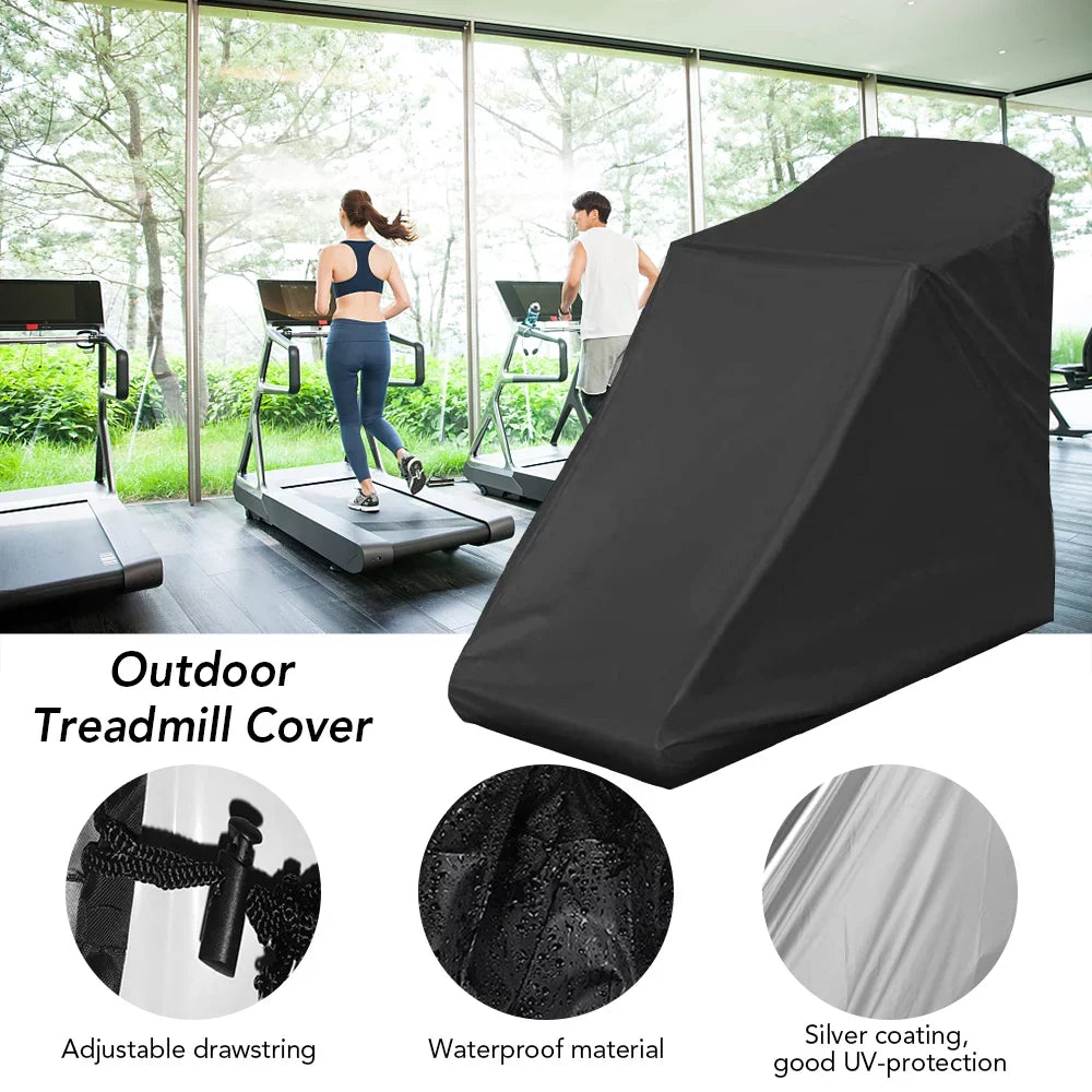 Maboto Treadmill Cover Folding Treadmill Cover Dustproof Waterproof Cover Universal Fit Sports Running Machine Perfect f