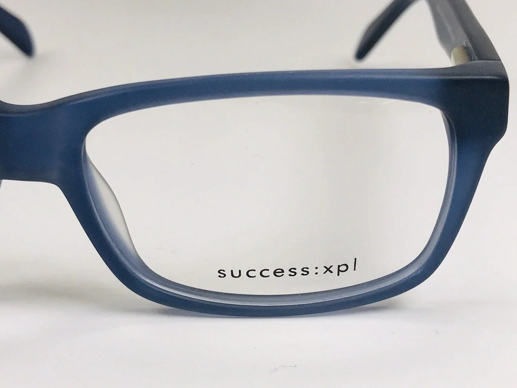 New Designer Inspired   Matte Blue  Eyeglasses 52mm with Case