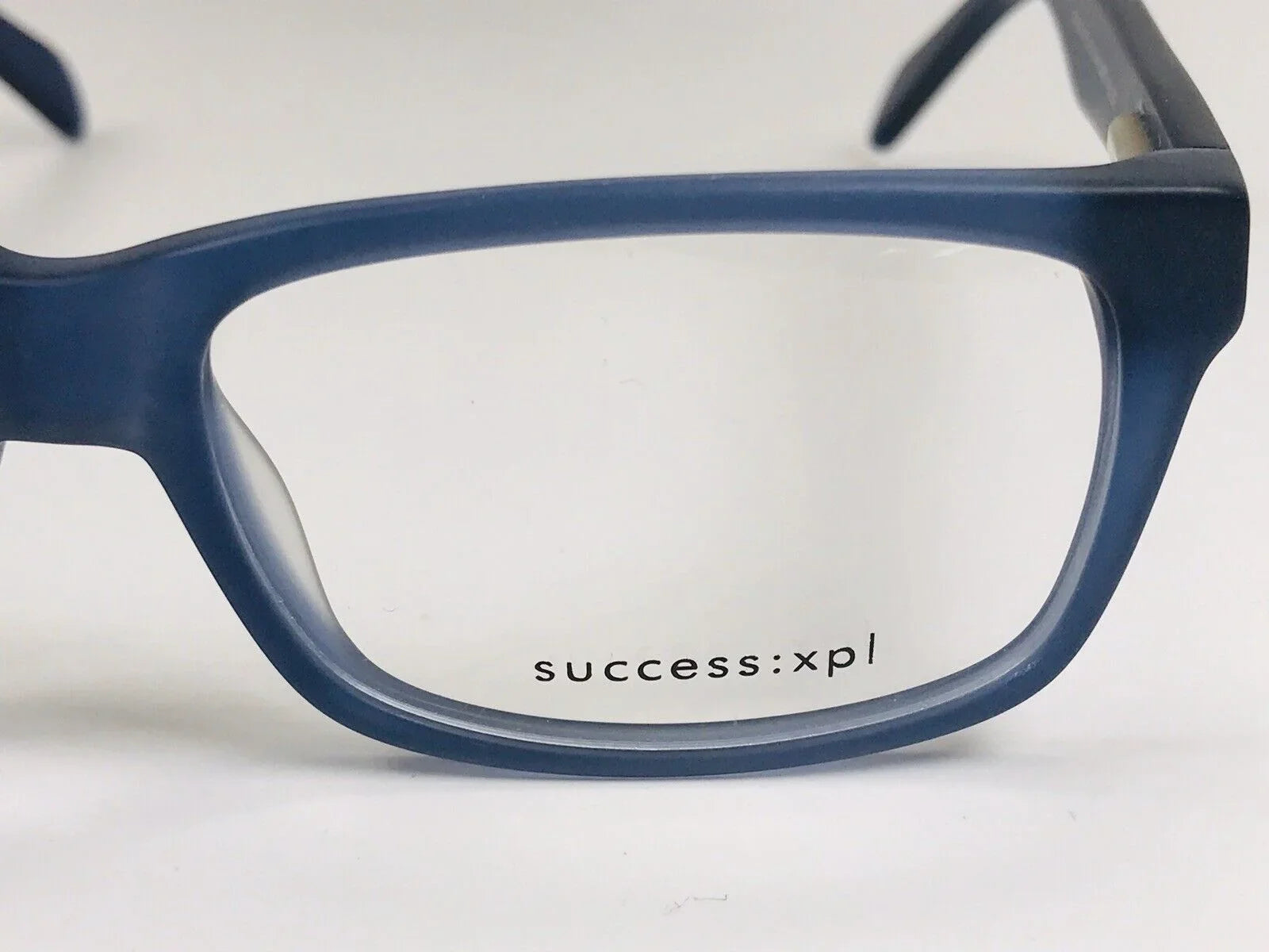 New Designer Inspired   Matte Blue  Eyeglasses 52mm with Case