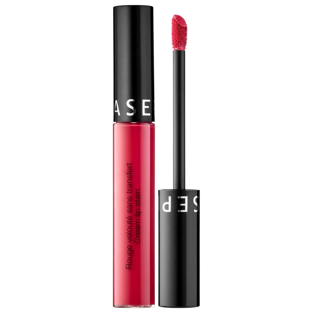 Cream Lip Stain Liquid Lipstick - 03 Strawberry Kissed - matte strawberry - 0.169 oz/5 mL
