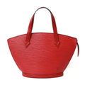 Pre-Owned   Louis Vuitton Handbag Epi Sun Jack  Red Castilean Ladies Leather (Fair)