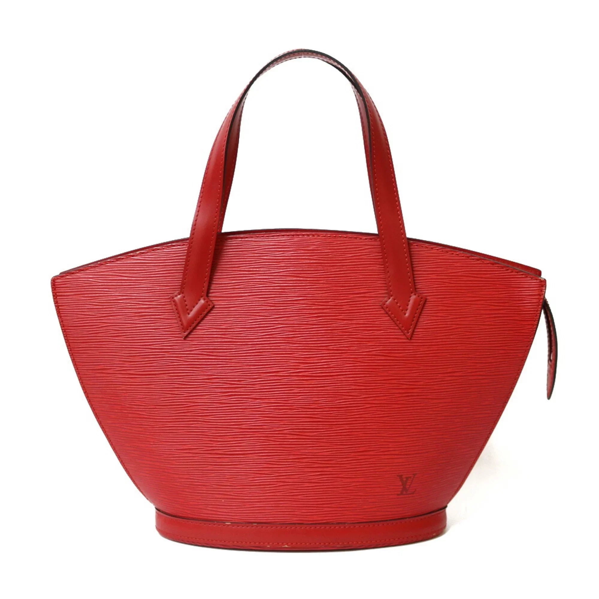 Pre-Owned   Louis Vuitton Handbag Epi Sun Jack  Red Castilean Ladies Leather (Fair)